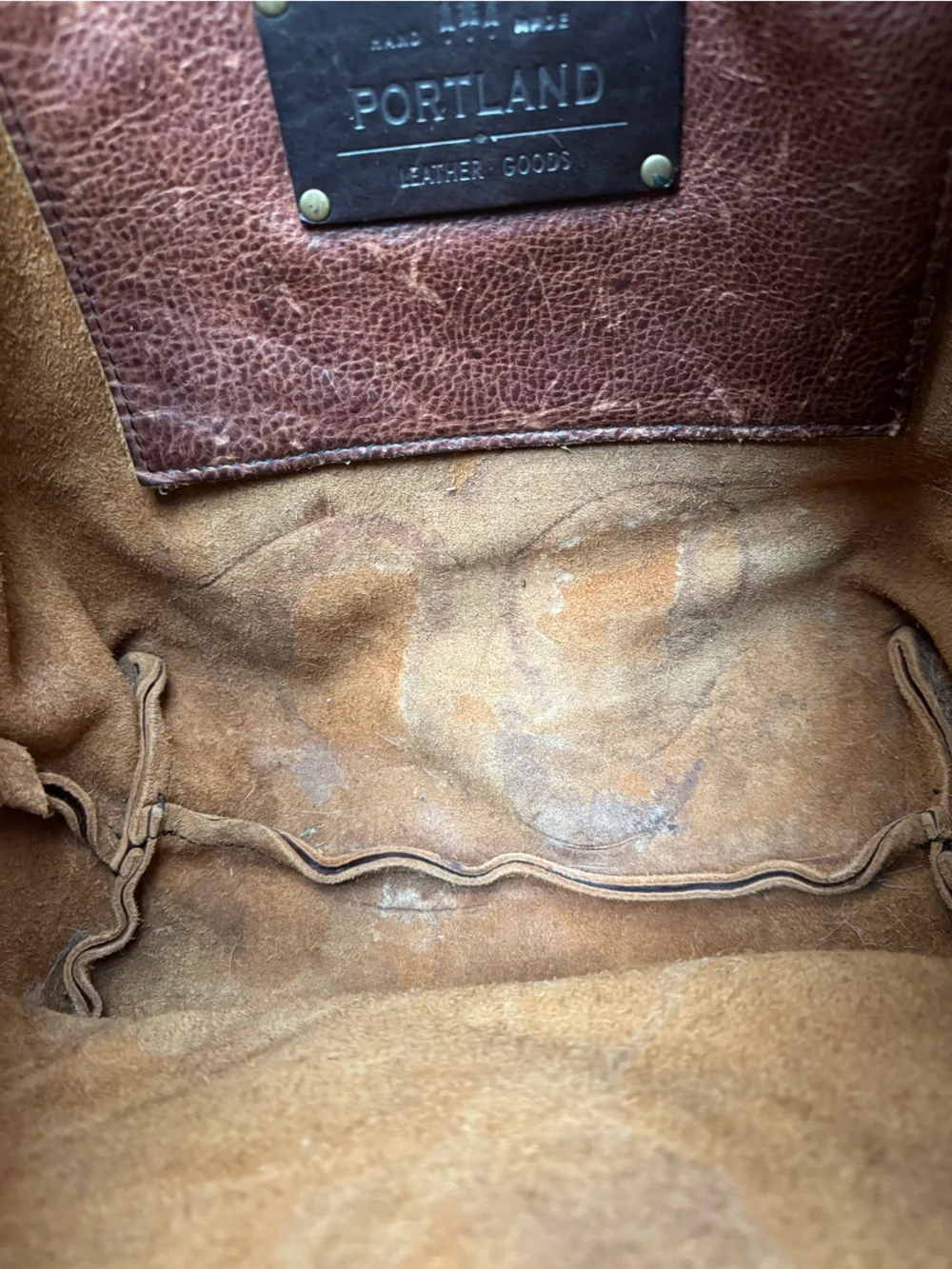 Portland Leather Goods Large Nutmeg Tote